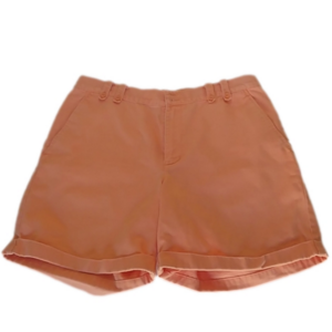 Lauren Ralph Lauren Shorts Women's‎ Orange Size 10 Classic Chino 100% Cotton